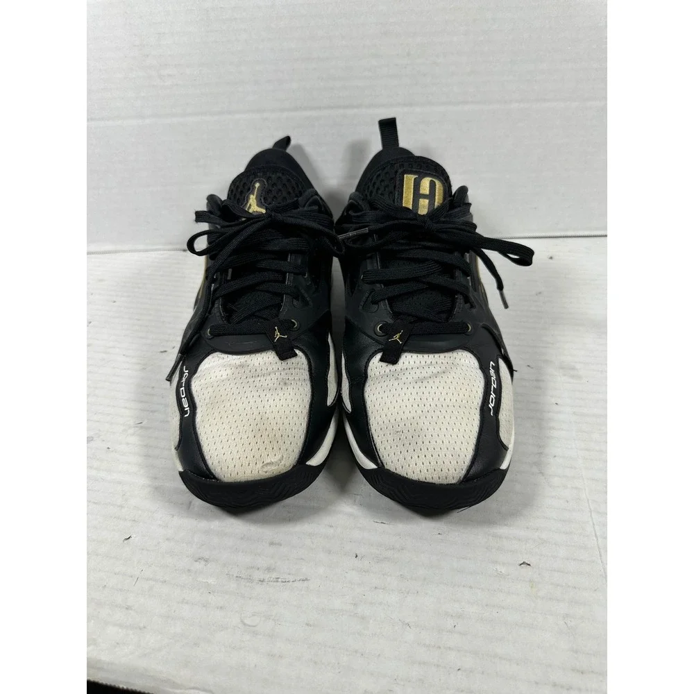Jordan Heir Series 1 Black White Metallic Gold Basketball Shoes FQ3858-007 M: 12